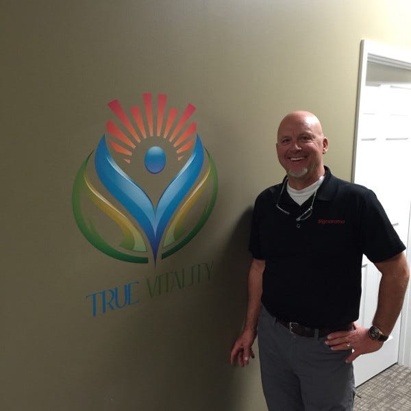 True Vitality Loge W Markwall Graphic Post