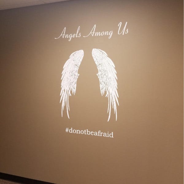 Wings Wall Graphic