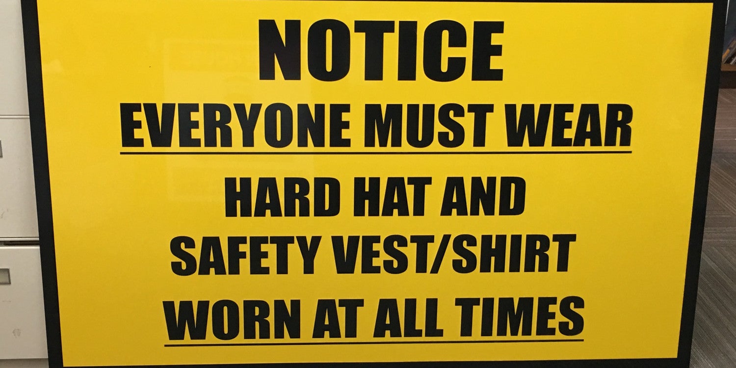 Workplace Safety & OSHA Signs