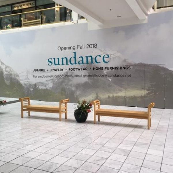 Barricade Wall Graphics For The Green Hills Mall