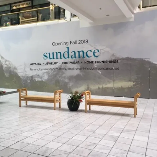 Barricade Wall Graphics For The Green Hills Mall