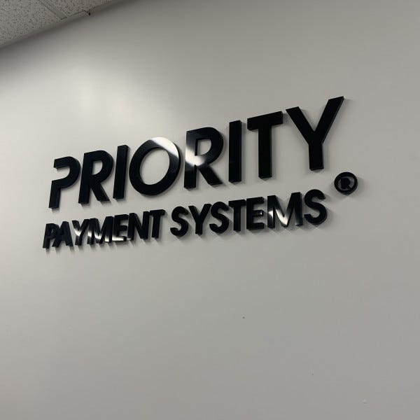 Reception Sign