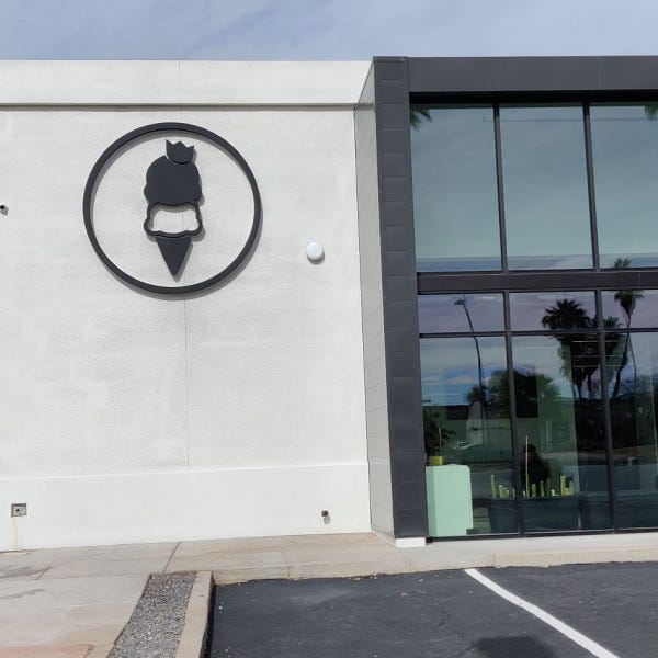 Building Sign-Ice Cream Cone LOGO