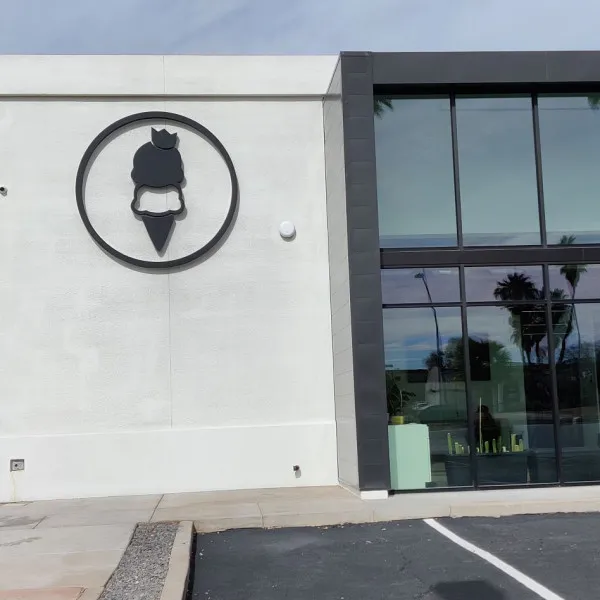 Building Sign-Ice Cream Cone LOGO
