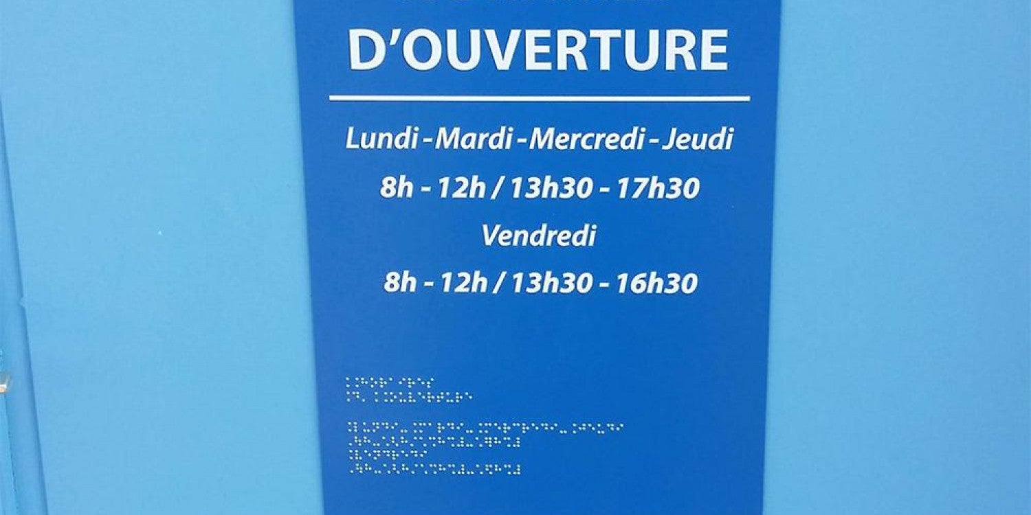 Signalétique d'extérieur