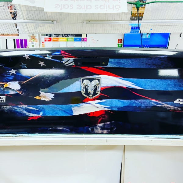 Truck Tailgate Wrap 