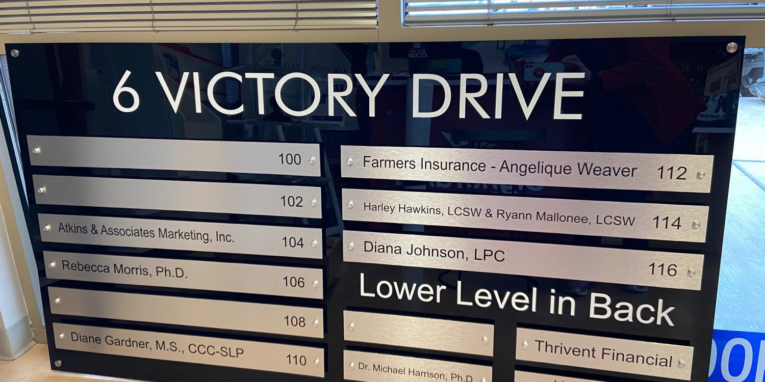 Custom Office Signs