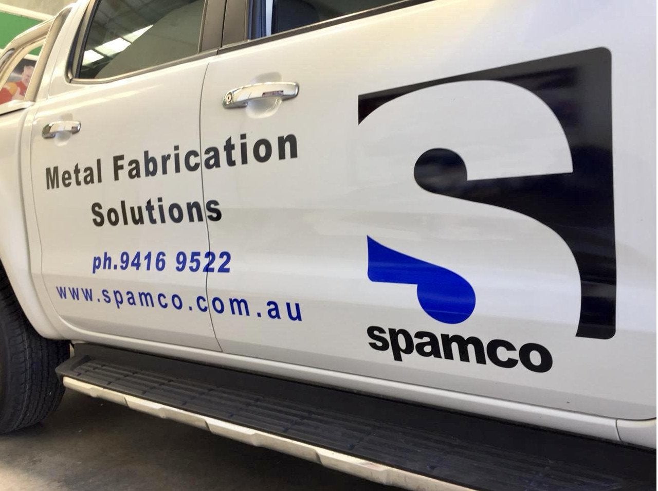 Ute Signage - Spamco - Thornbury