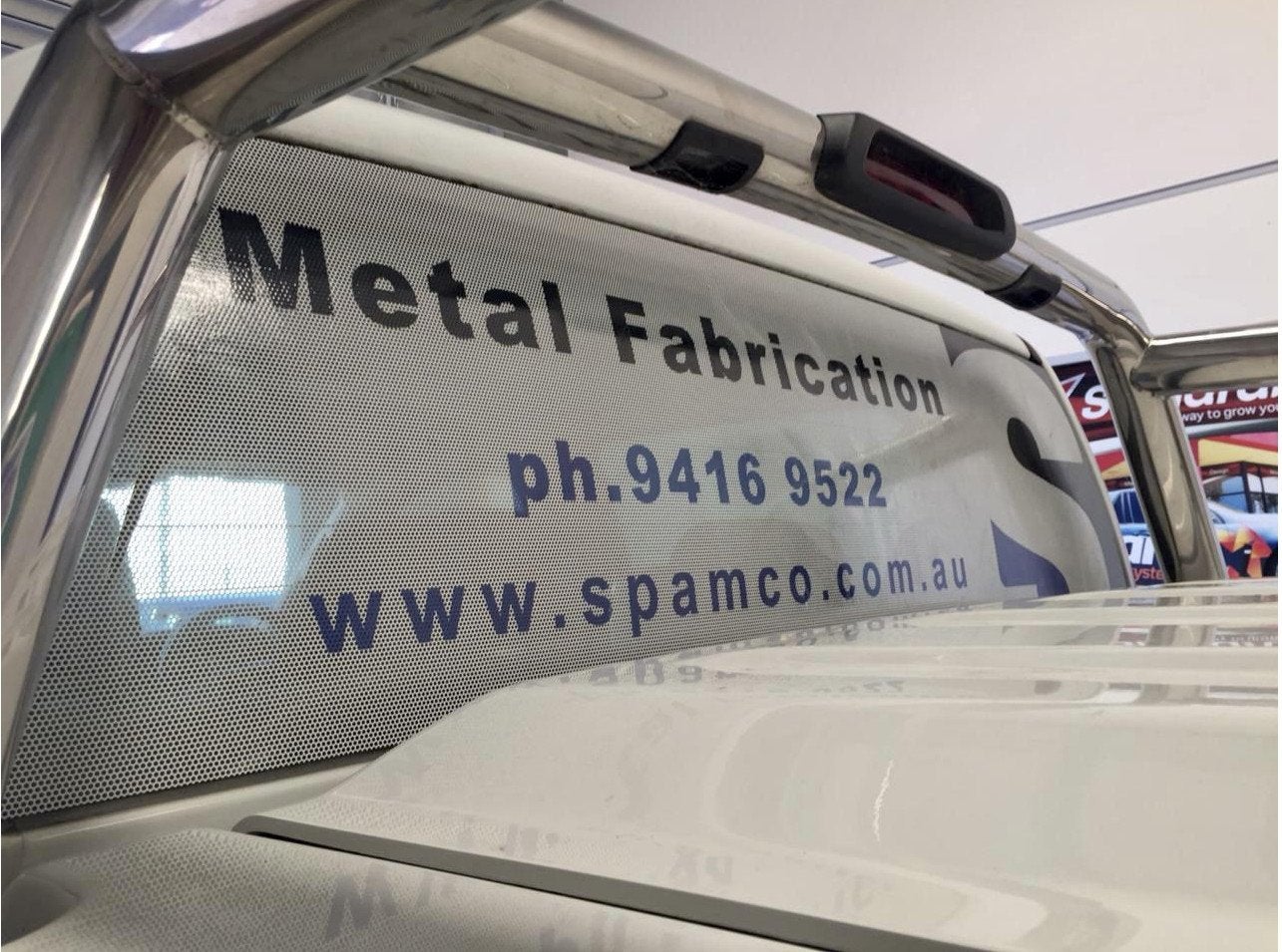 Ute Signage - Spamco - Thornbury