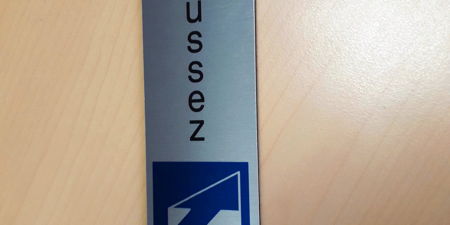 Signalétique Braille