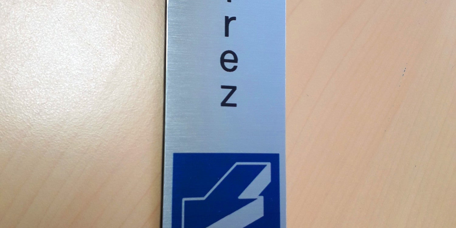 Signalétique Braille