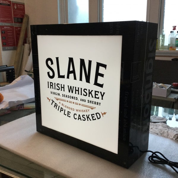 Custom fabricated Lightbox