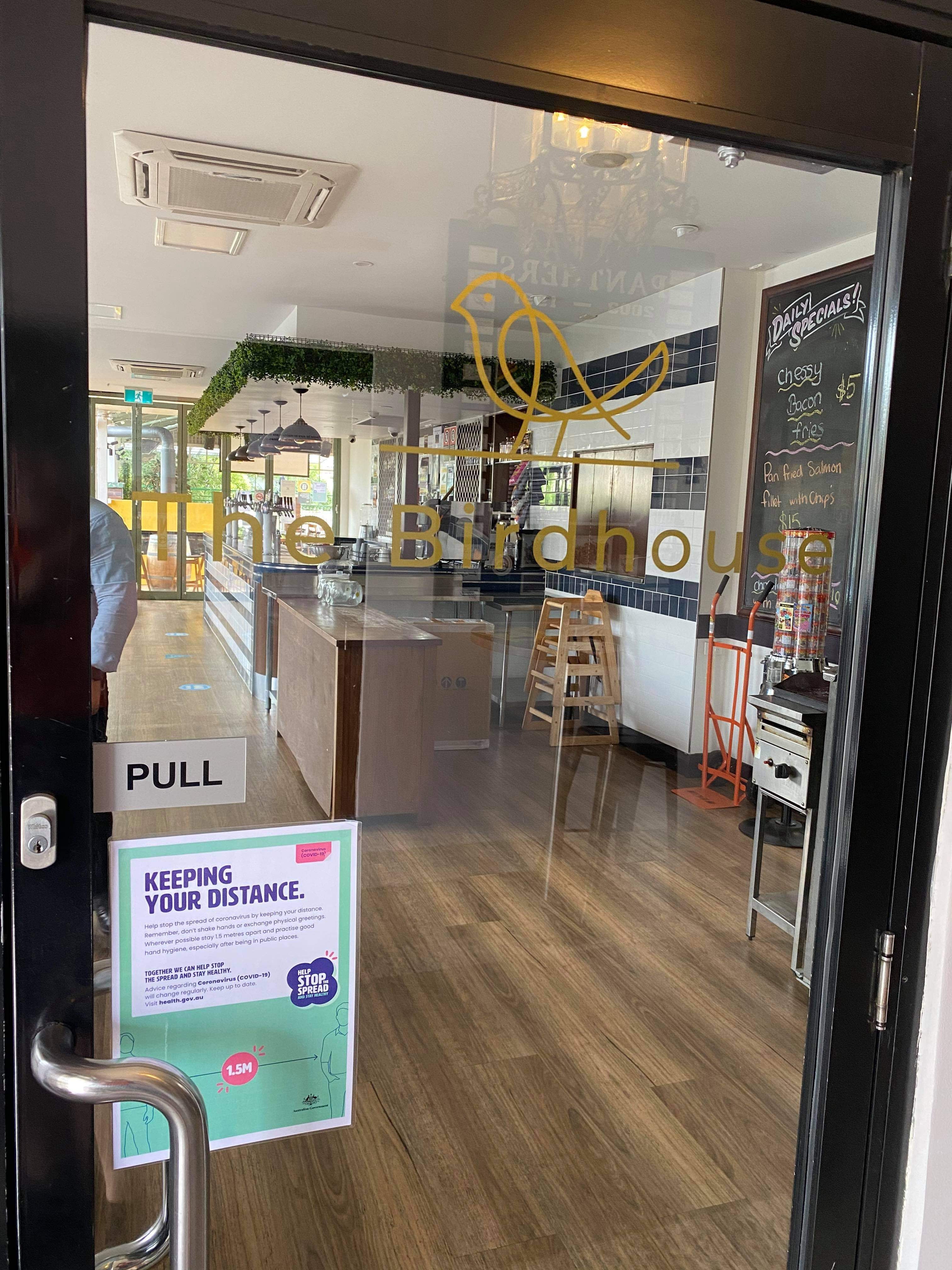 3D Metal Signs and window decals- By Signarama Penrith- For The Birdhouse