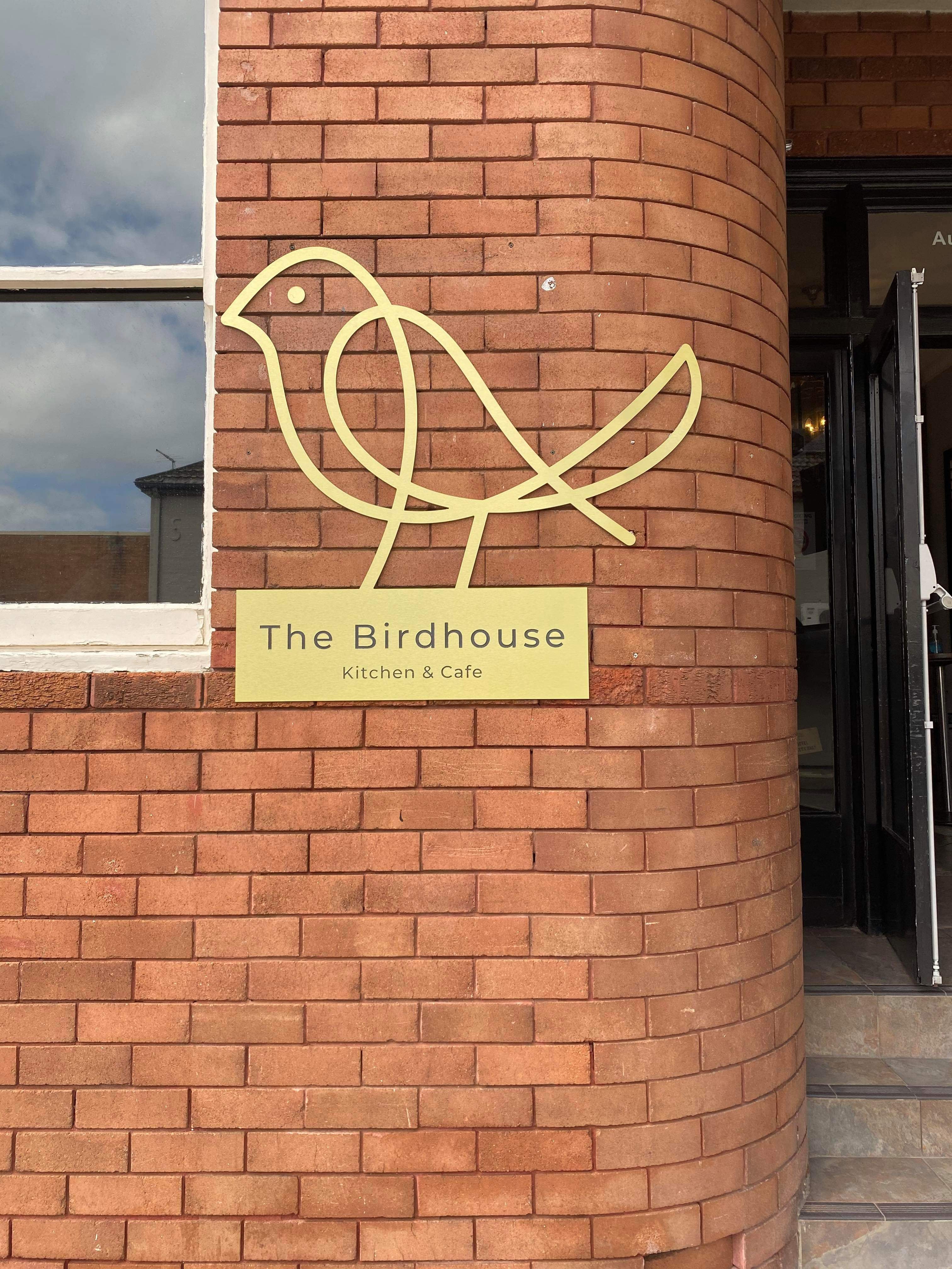 3D Metal Signs and window decals- By Signarama Penrith- For The Birdhouse
