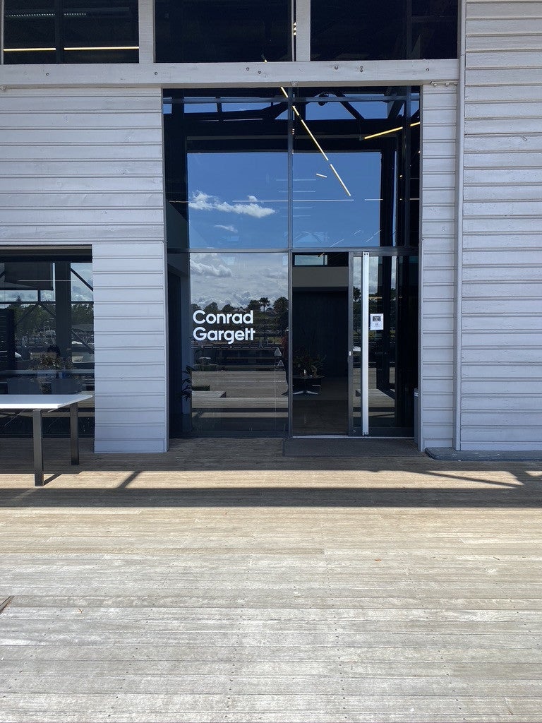Conrad Gargett - Vinyl Lettering