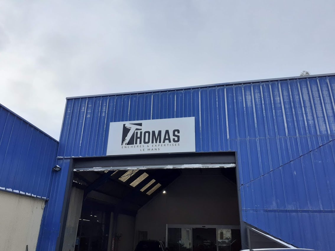 Enseigne Commissaire priseur - Le Mans