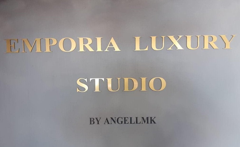 Reception Signage > Emporia Luxury Studio