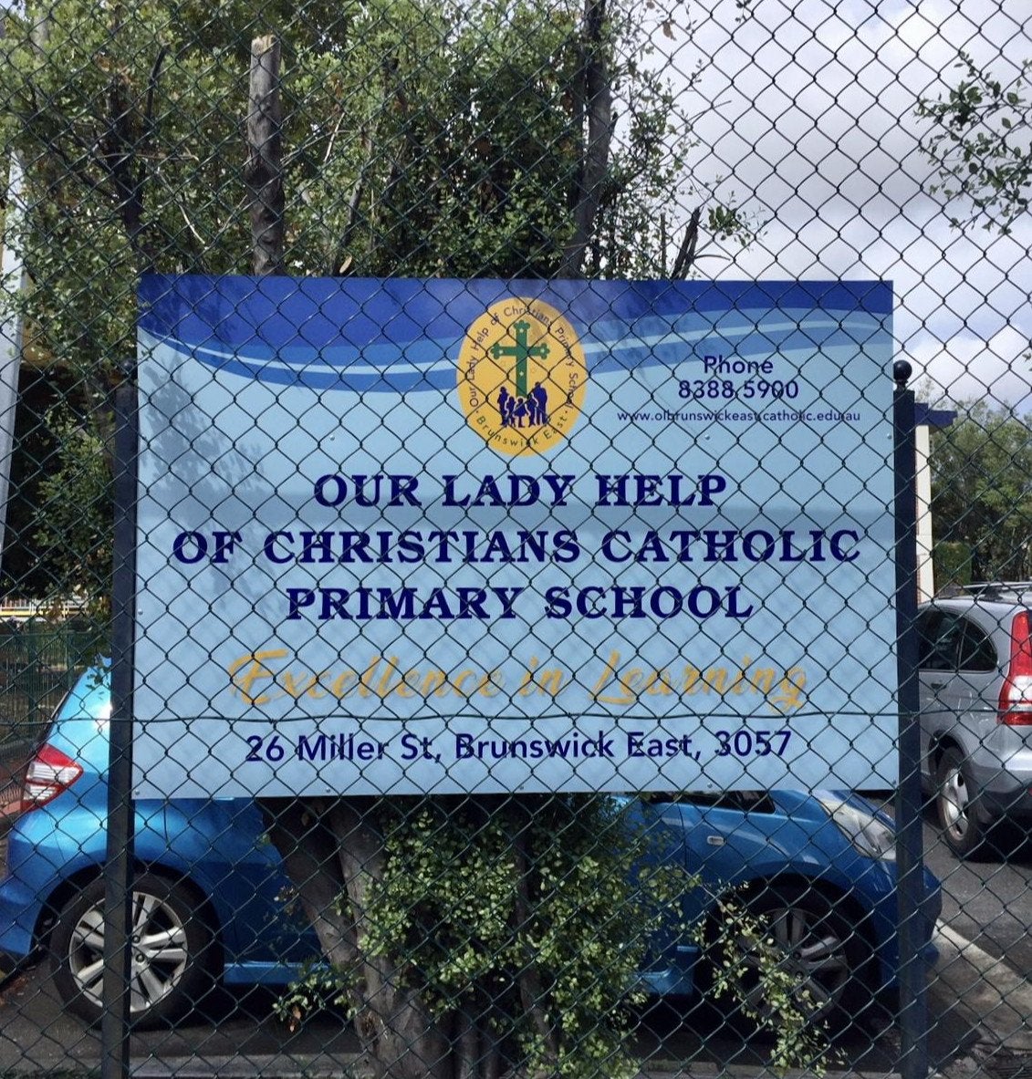 Exterior Signage - Our Lady Help of Christians Catholic Primary School East Brunswick