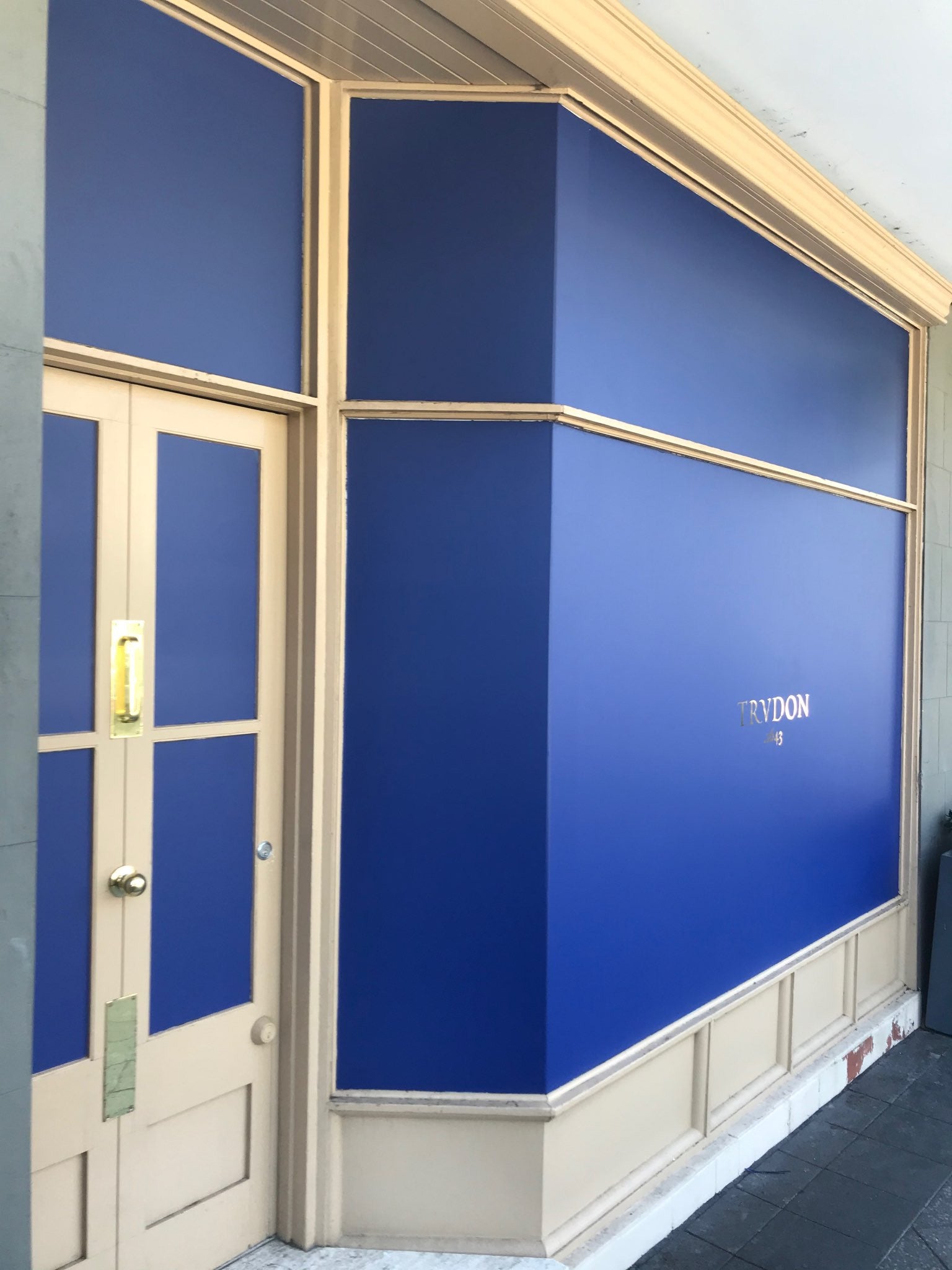 New shop front decal - temp signage - Digital print with UV Lamination