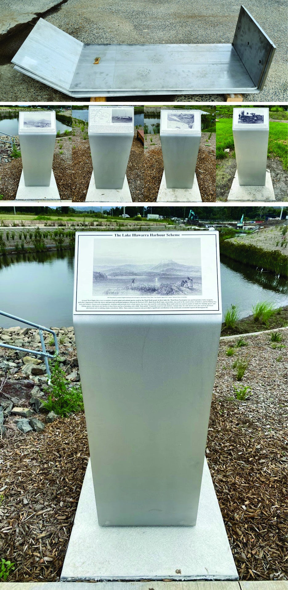 Interpretative signage wollongong