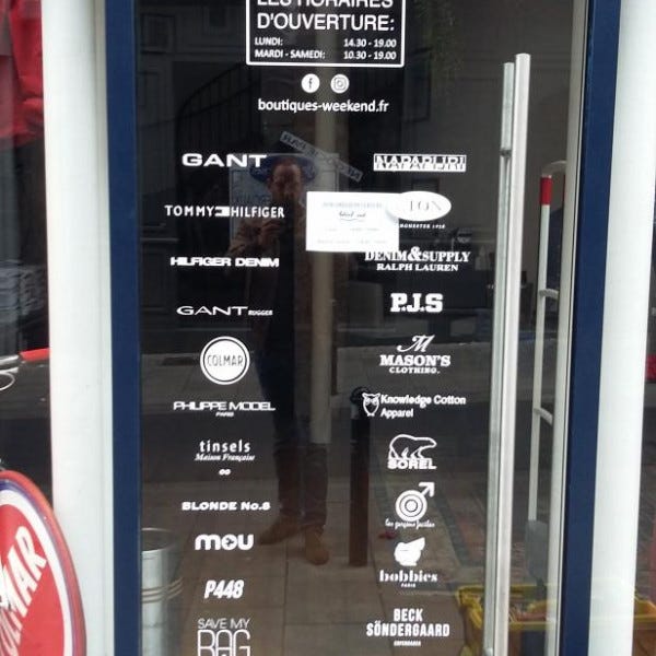 lettrage vitrine blanc nantes