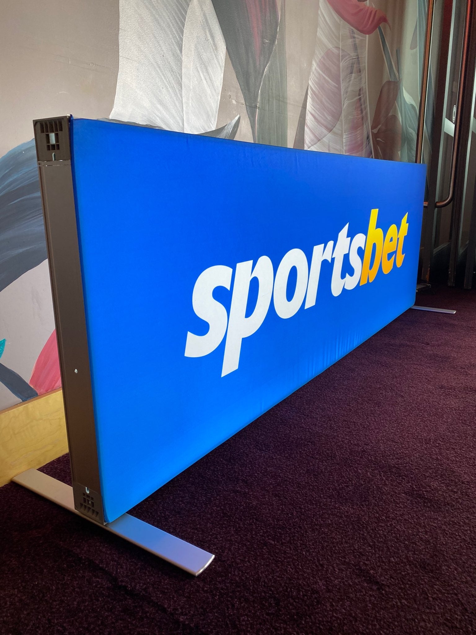 Free standing fabric lightbox Signarama Sydney CBD South