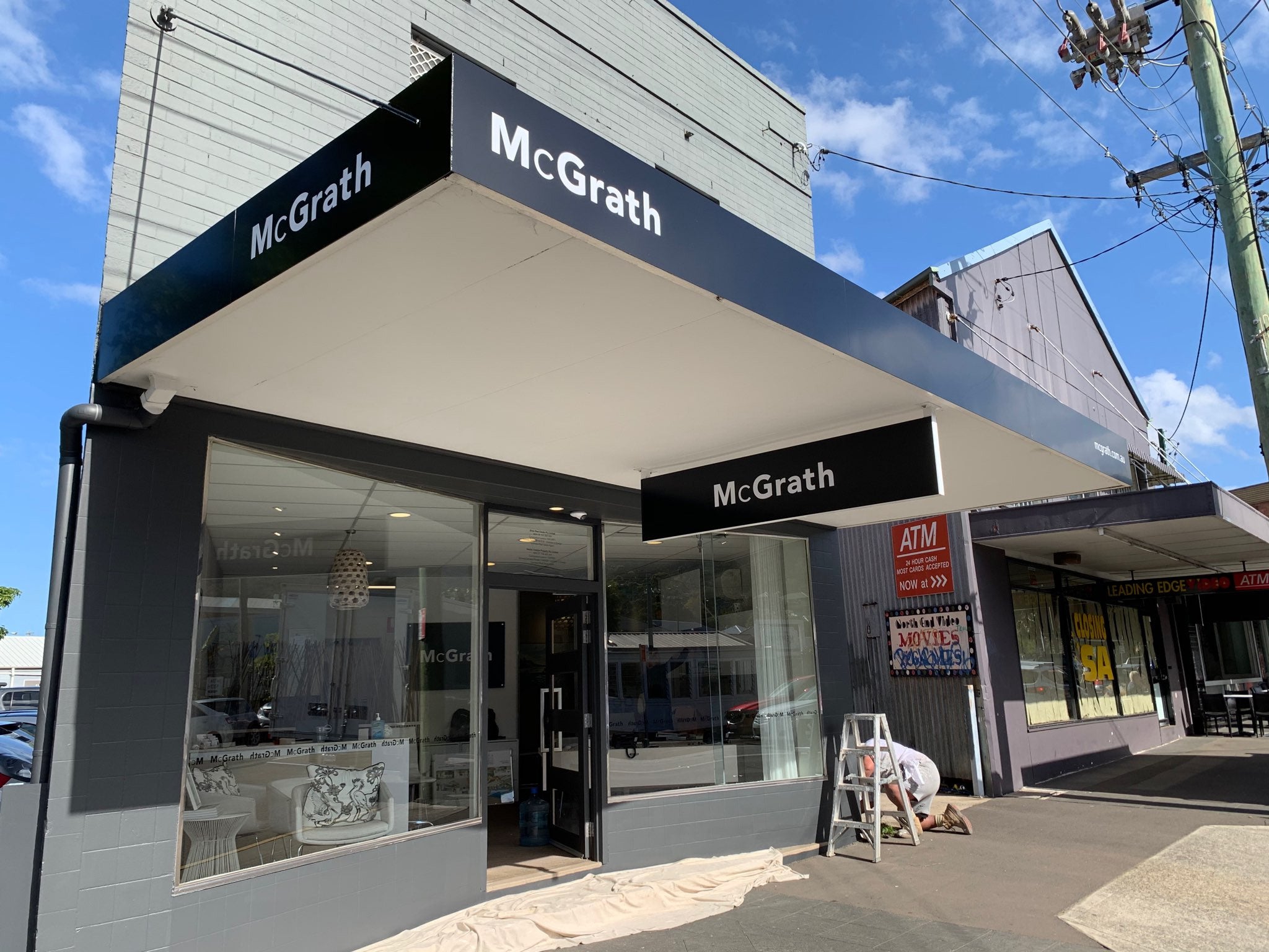 Mcgrath Shop front Signage - Signarama Sydney CBD South