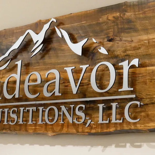 Endeavor Lobby Sign