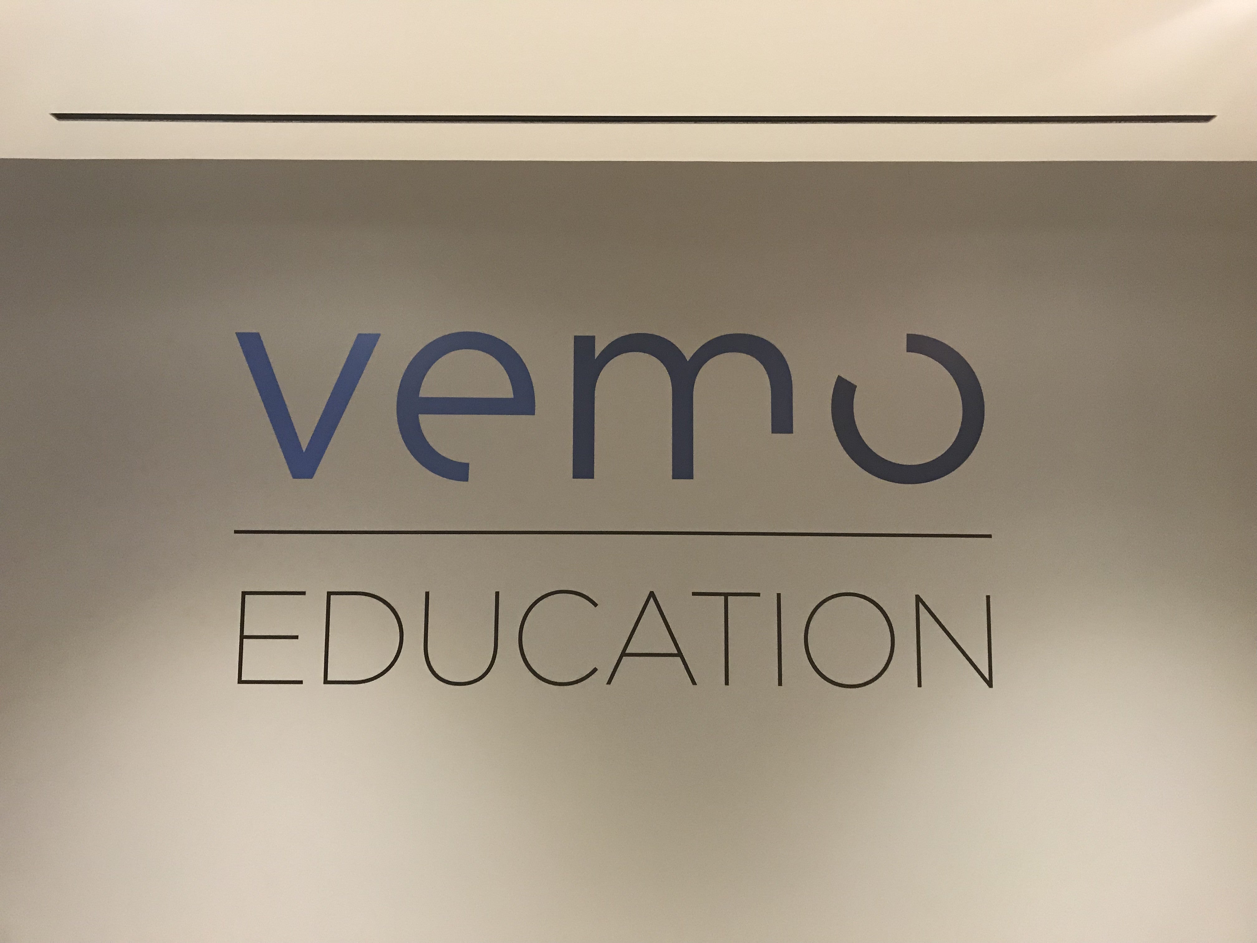Brand your lobby with logo lettering