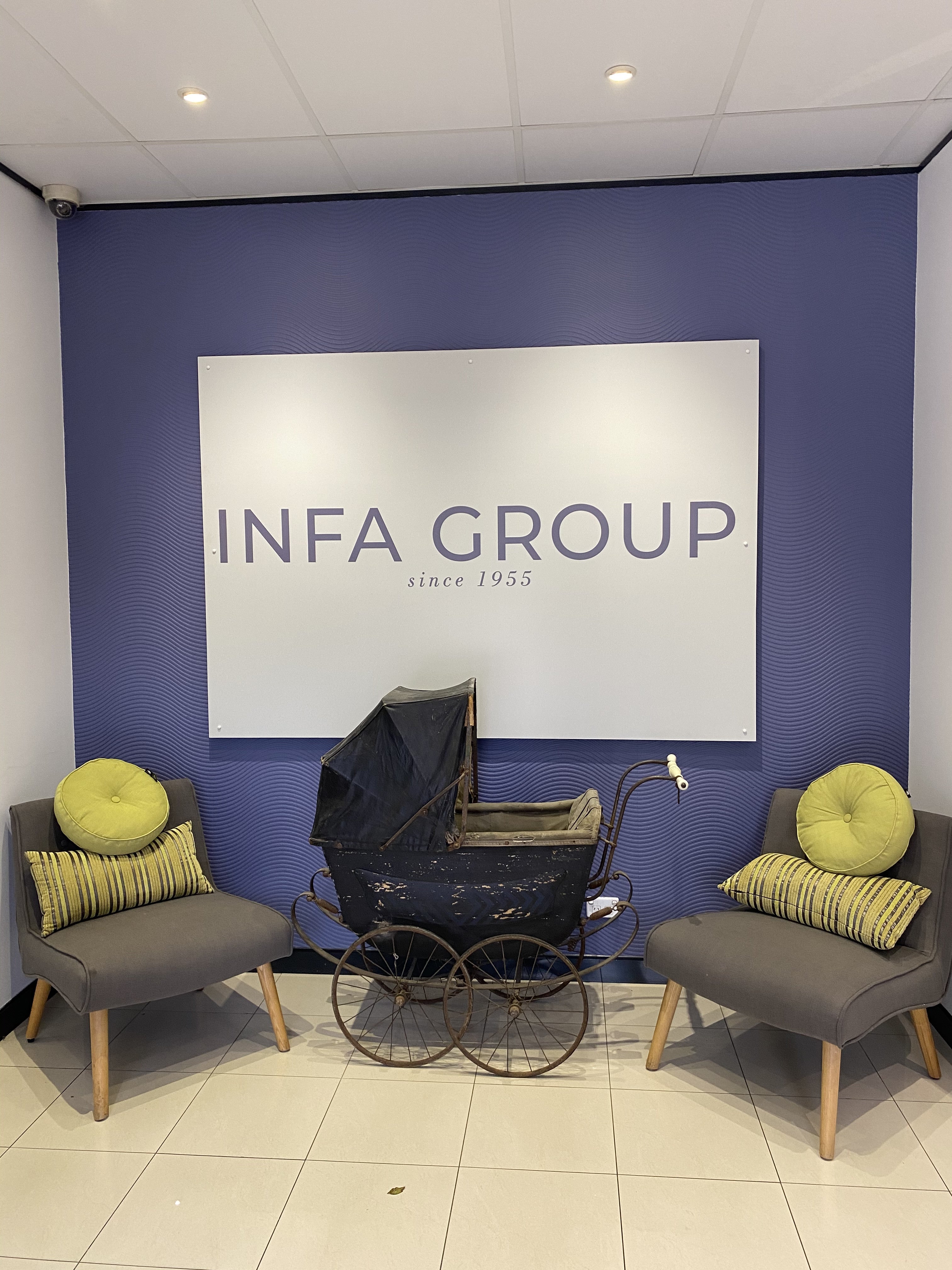 Update Building Signage- For Infa Group- By Signarama Penrith