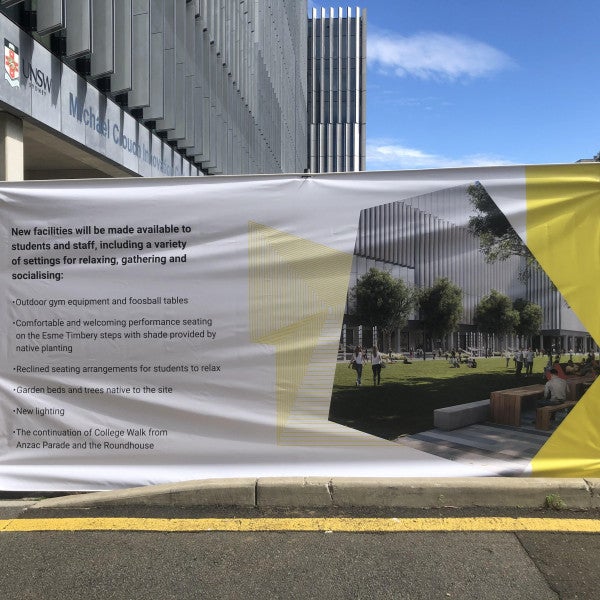 UNSW - Campus Hoarding Banner