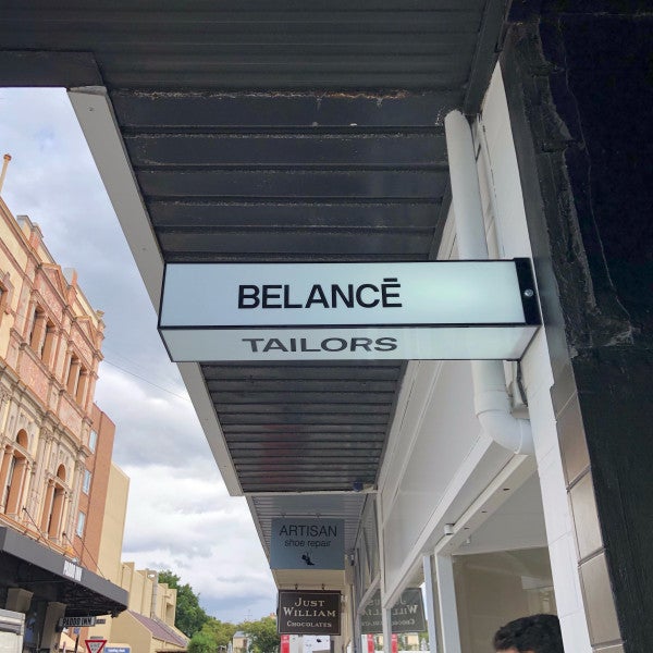 Belance Tailors - Rectangular Mural Lightbox