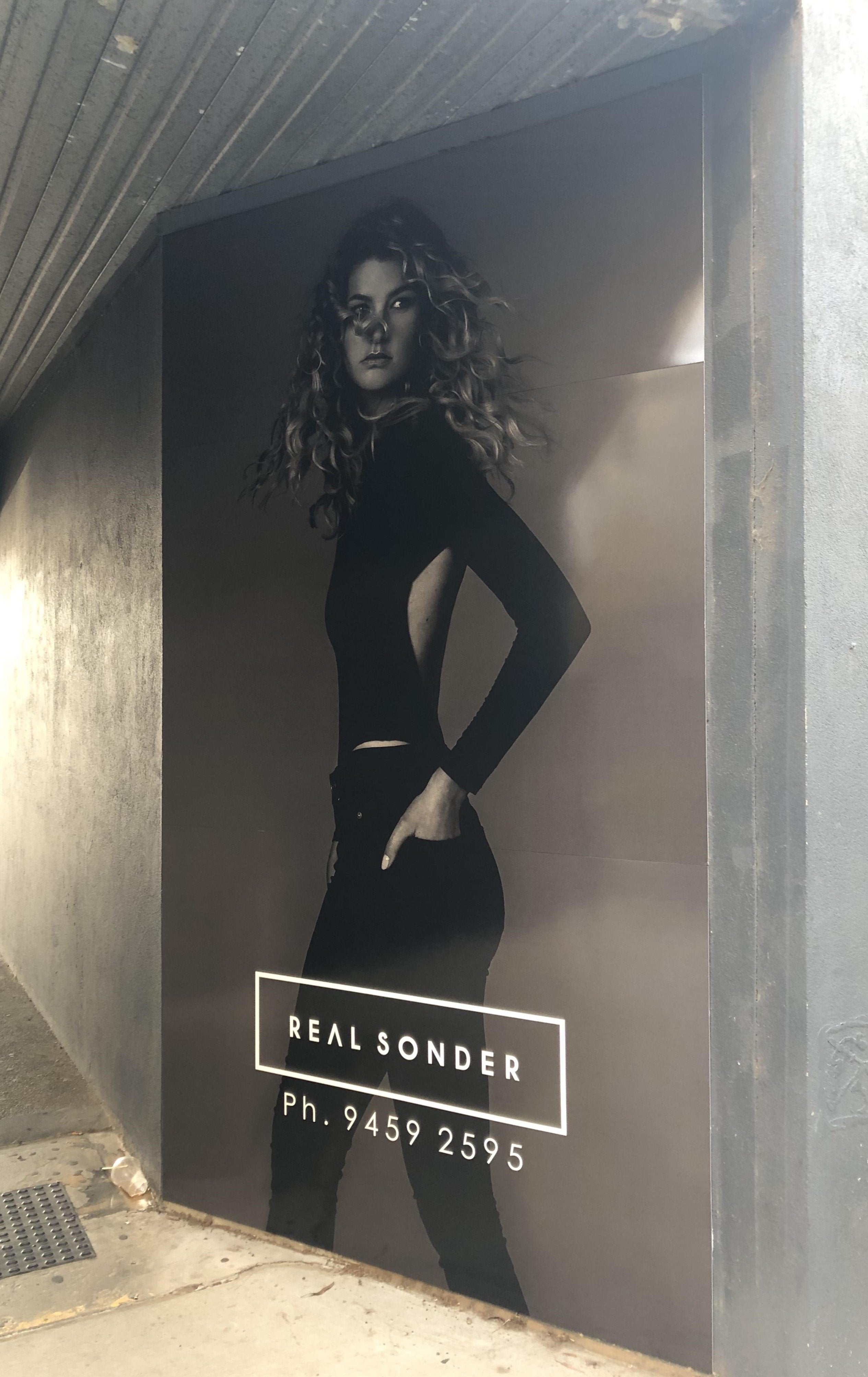 Window Graphics & PVC Digital Print - Real Sonder - Rosanna.
