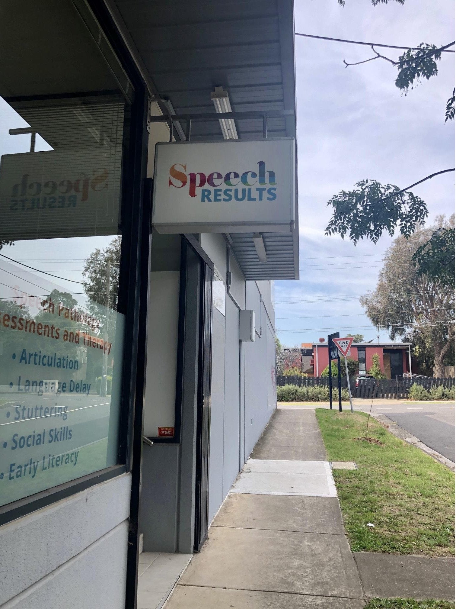Company Signage - Speech Results - Ivanhoe.