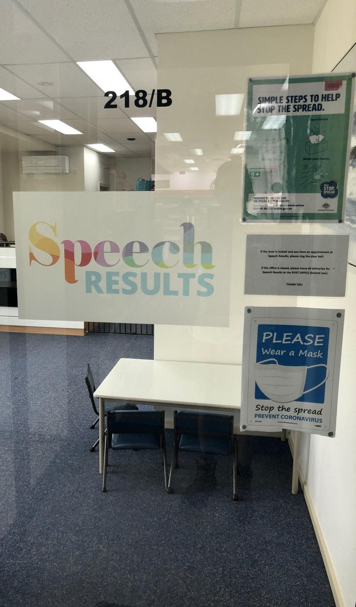 Company Signage - Speech Results - Ivanhoe.