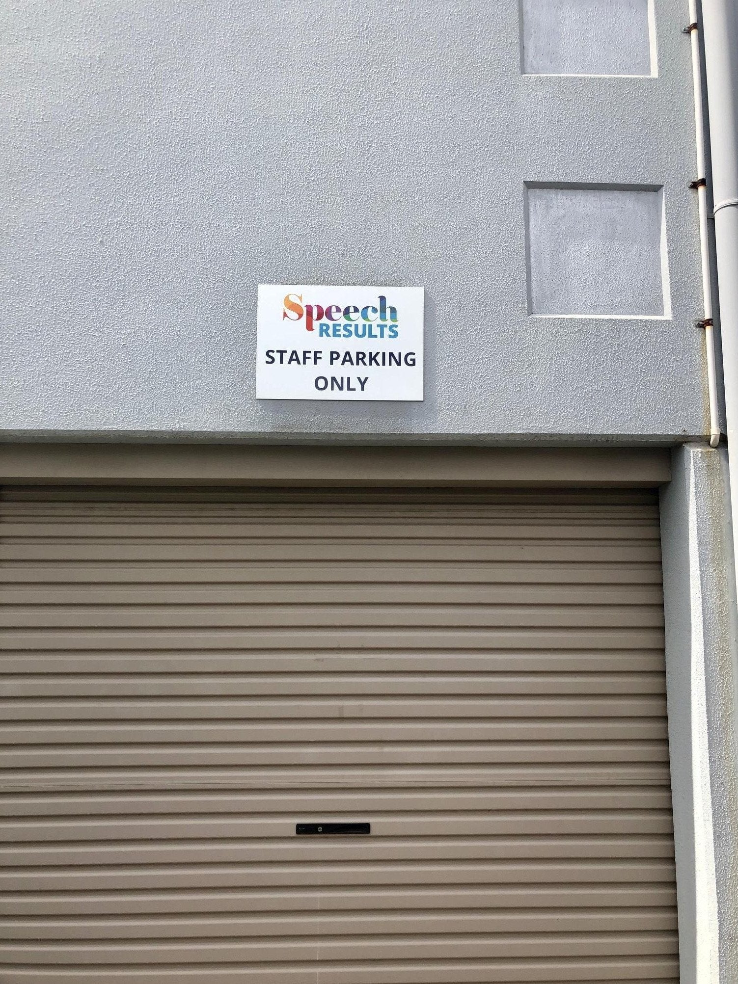 Company Signage - Speech Results - Ivanhoe.