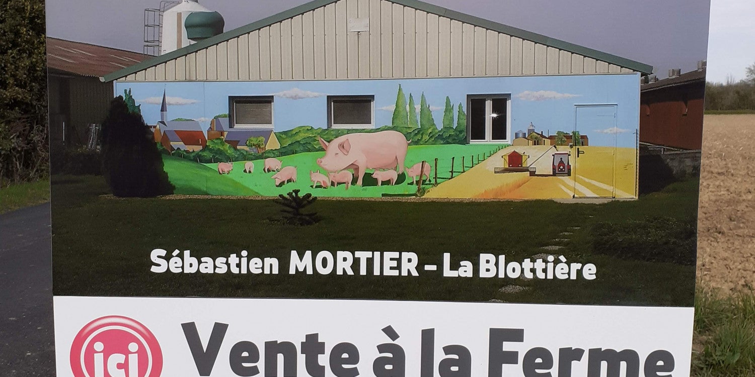 Panneau signalétique