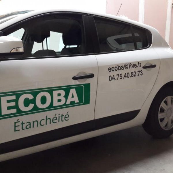 covering vehicule entreprise ecoba valence signarama