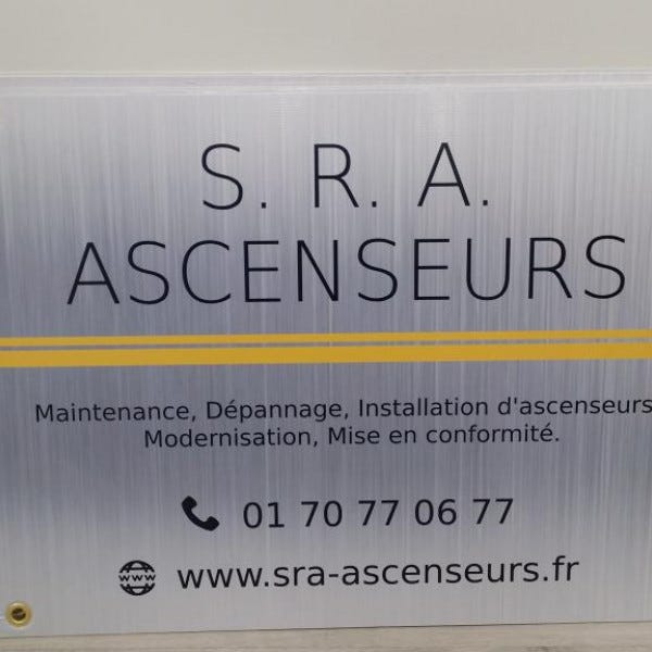Panneau Akilux + impression numérique- ST LEU LA FORET