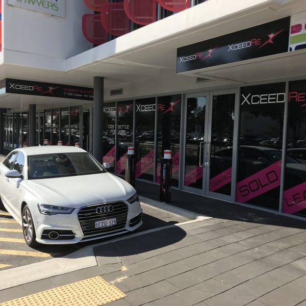 Xceed Realty Shop Signage