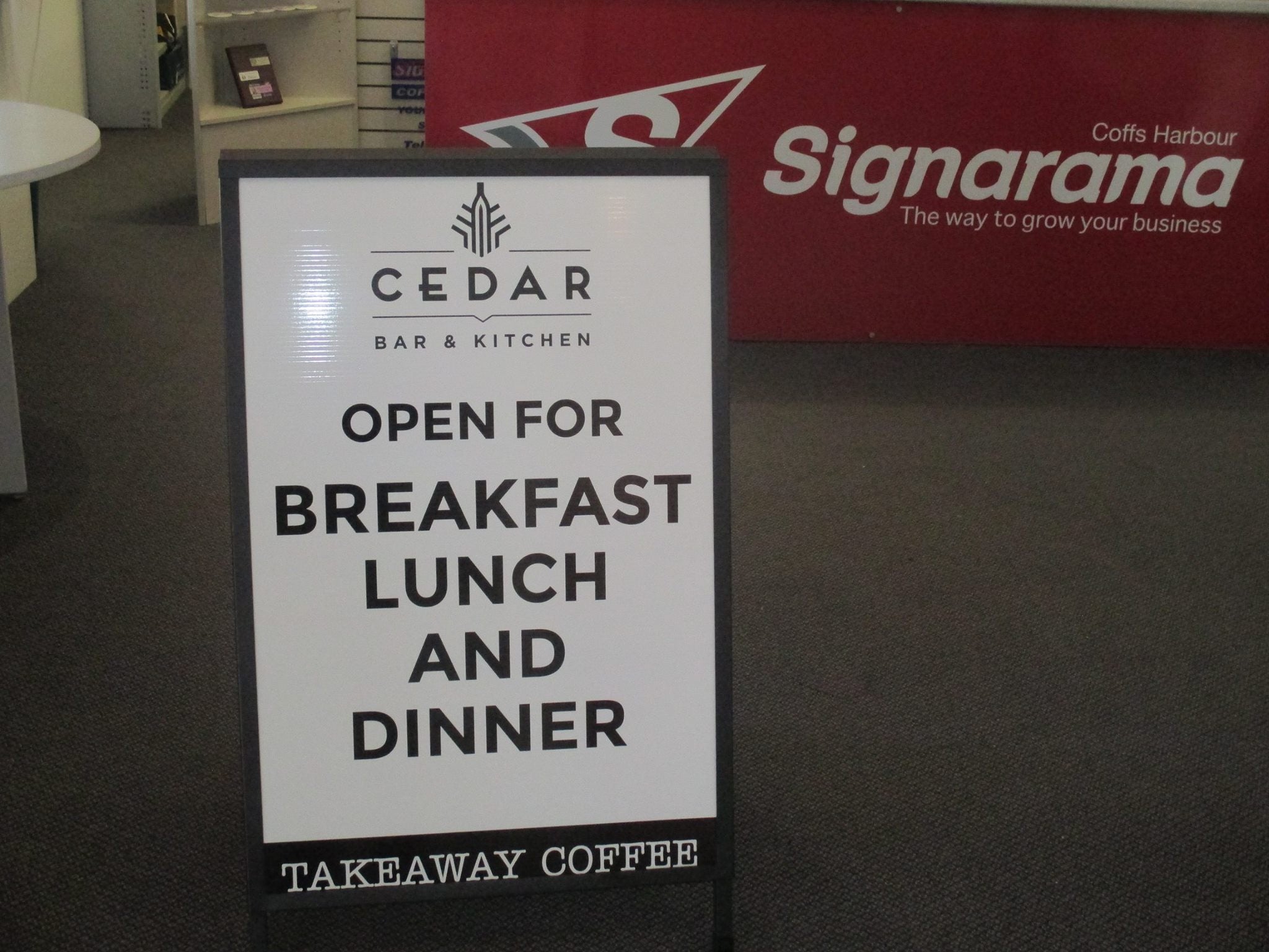 Restaurant signage | A Frame Sign | Sandwich Board | Signarama