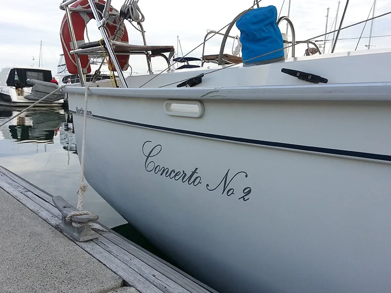 Boat Signage
