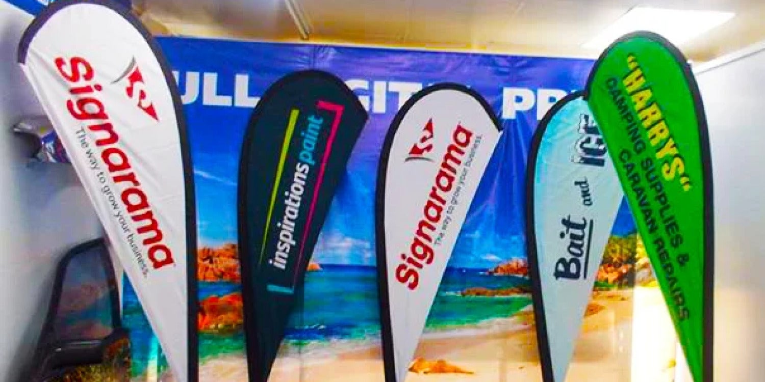 Teardrop Banners & Flags