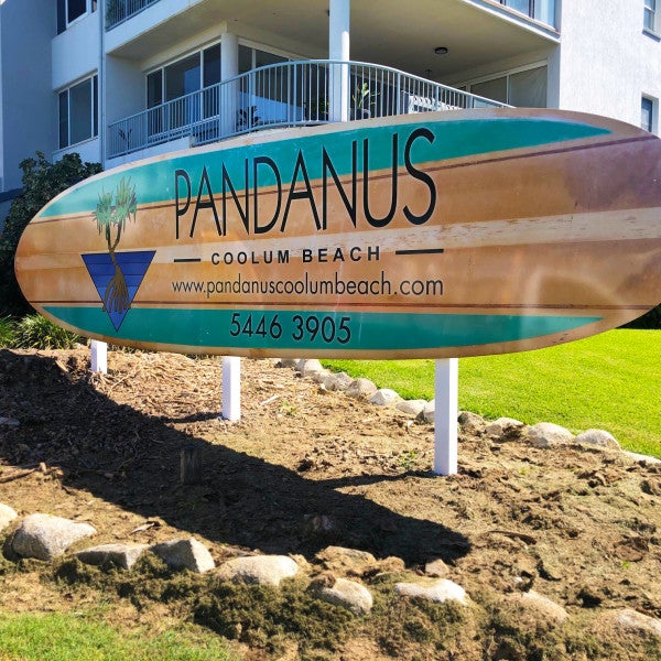 Giant Surfboard Sign!