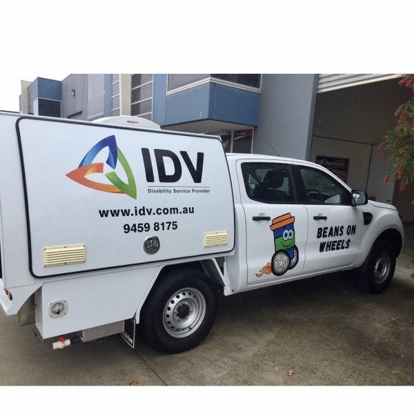 Vehicle Signage & A-Frame - IDV - Macleod.