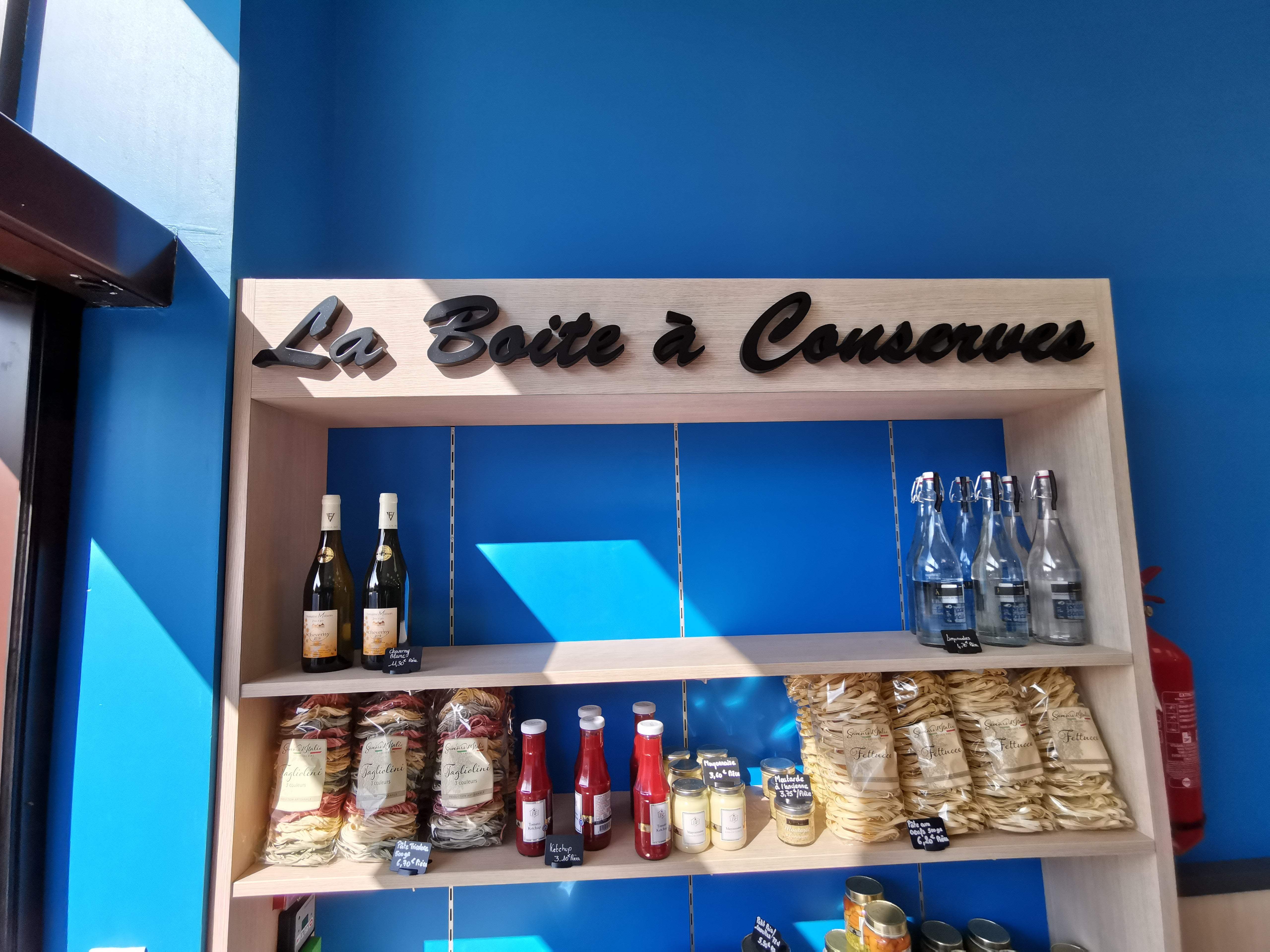 Nouvelle Signalétique intérieure Chez Vincent - Boucher - Charcutier - Volailler situé à Bener - Signarama Le Mans