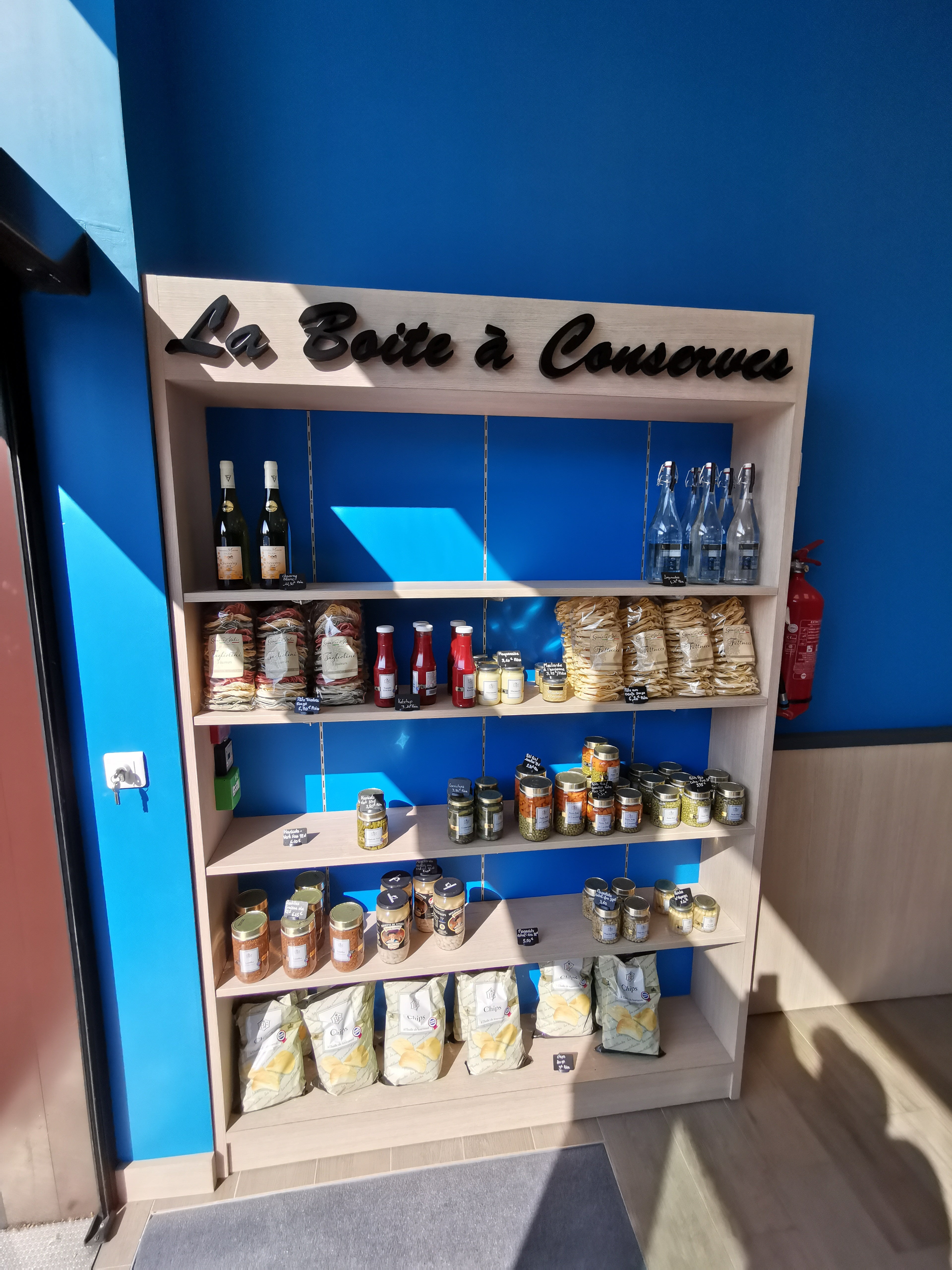 Nouvelle Signalétique intérieure Chez Vincent - Boucher - Charcutier - Volailler situé à Bener - Signarama Le Mans