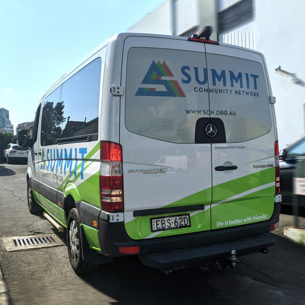 Summit Car wrap