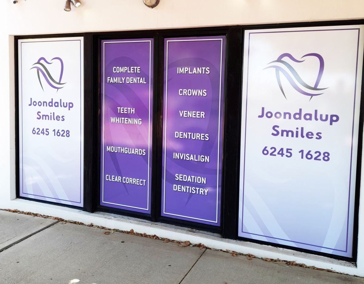 Joondalup Smiles New Store Branding