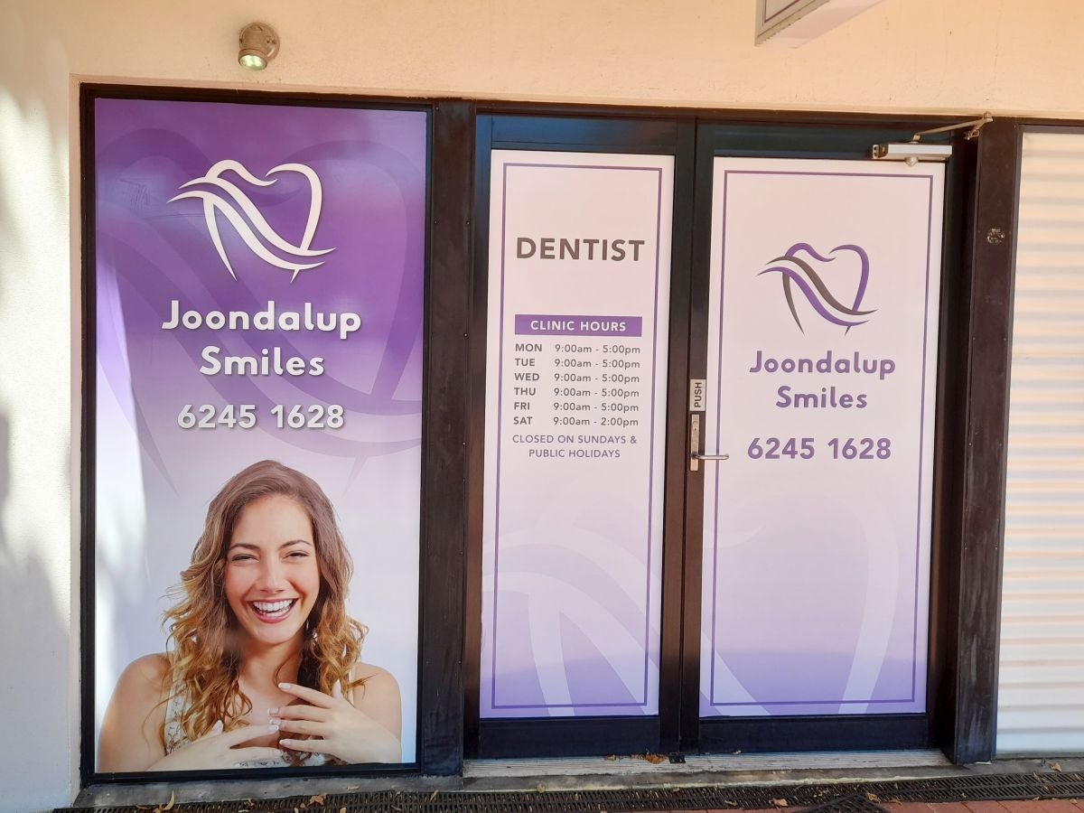 Joondalup Smiles New Store Branding